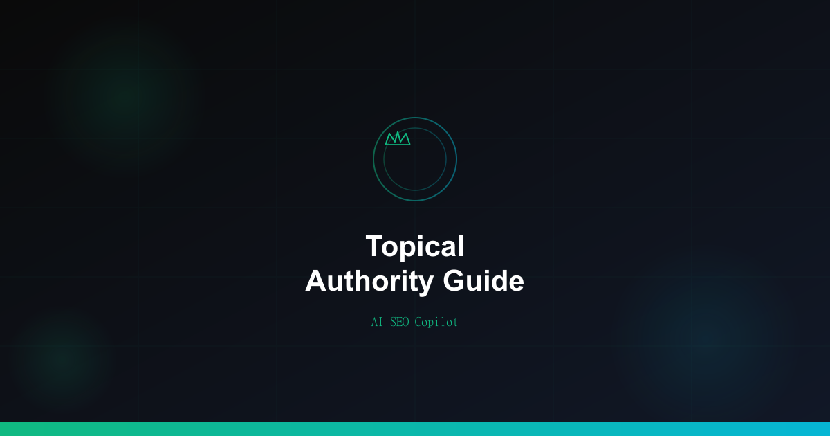 Topical authority content cluster architecture showing pillar pages and supporting article interlinking